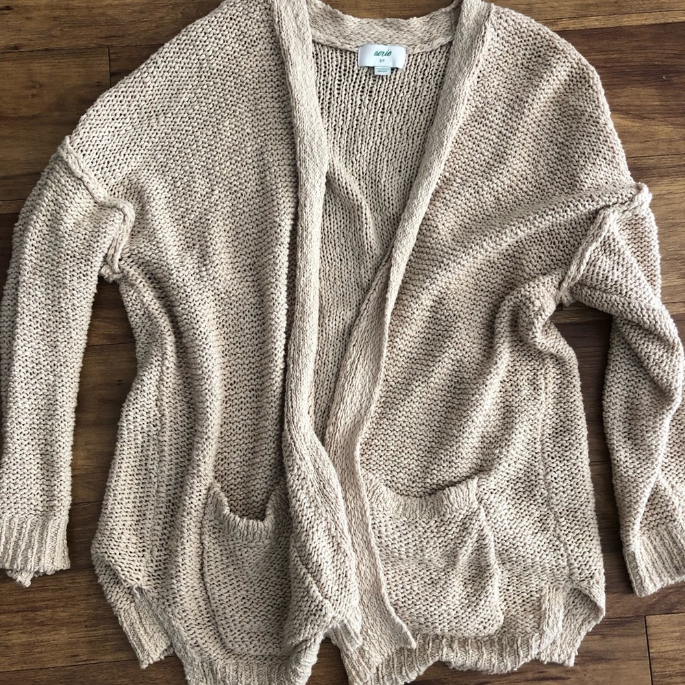 Aerie Cardigan - Cream Color - Small